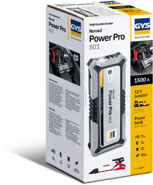 GYS Nomad Power Pro 801 -  12 V Battery Booster