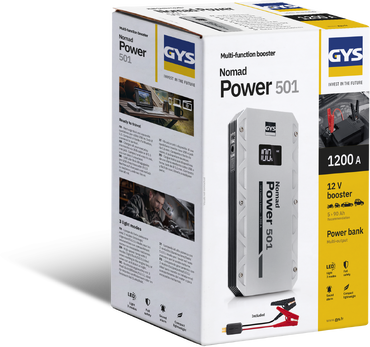 GYS Booster Lithium Nomad Power 501